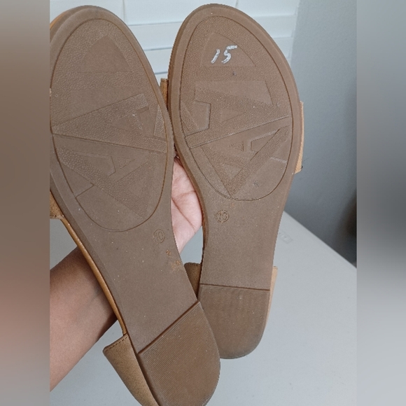 Andiamo Adestiny Colorful Boho Rhinestone Sz 10M Sandals - Picture 8 of 8